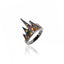 MCL Design Jeweled Crown Stacking Ring