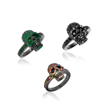 MCL Design Skull Stacking Ring