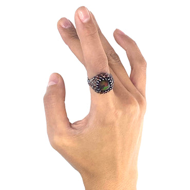 MCL Design Jeweled Crown Stacking Ring – Matthew Campbell