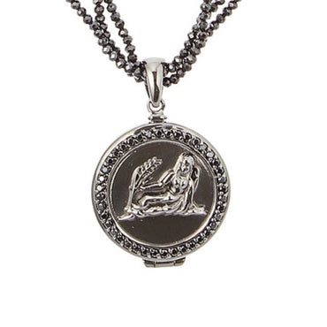 virgo zodiac pendant 