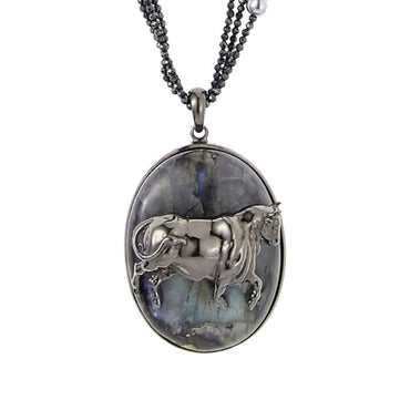 taurus zodiac pendant 