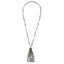 Sterling Silver Tassel Necklace With Yellow Sapphire, Brown Spinel, Hematite & Peridot